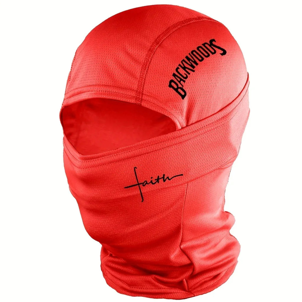 1pc/2pcs/3pcs optional - BackWOODS printed balaclava hat windproof  dustproof breathable - unisex outdoor sports full face mask