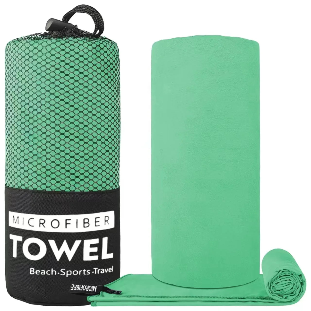 1 Pcs Microfiber Towel Sports Quick-Drying Super Absorbent Camping Towel Super Soft Lightweight Gym Swimming Yoga Beach Towel