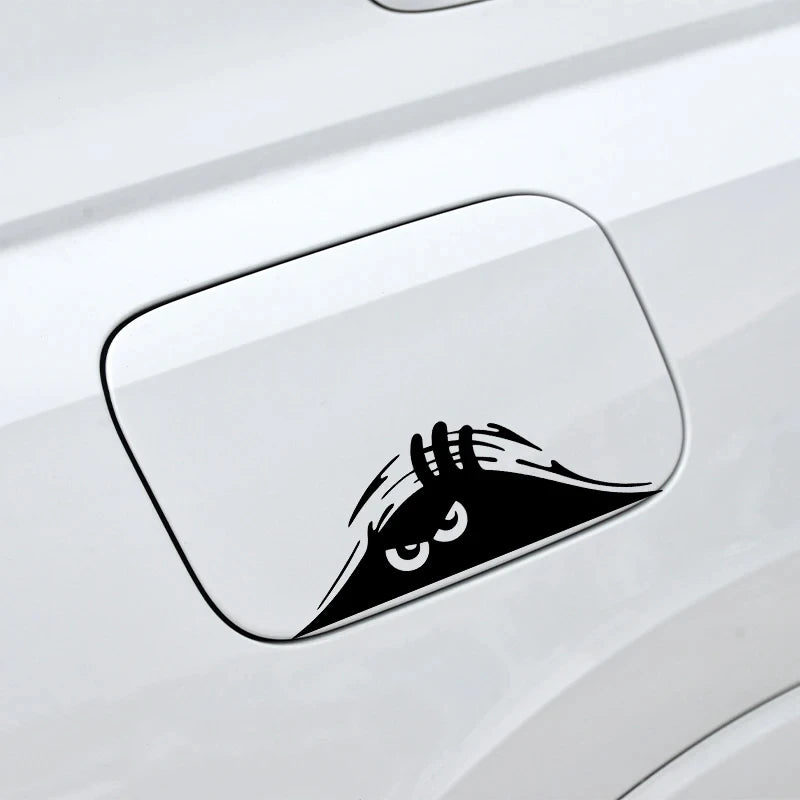 Car interior stickers Various Colors Vinyl Decal Angry Peeping Devil Eyes Motorcycle Decorative Accessories Creative