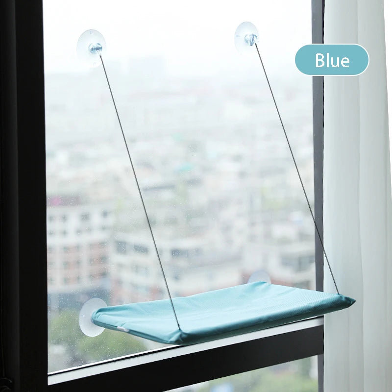 Hanging Cat Bed Aerial Cat Hammock Window Sunny Seat Kitten Climbing Frame Pet House Nest Accessories