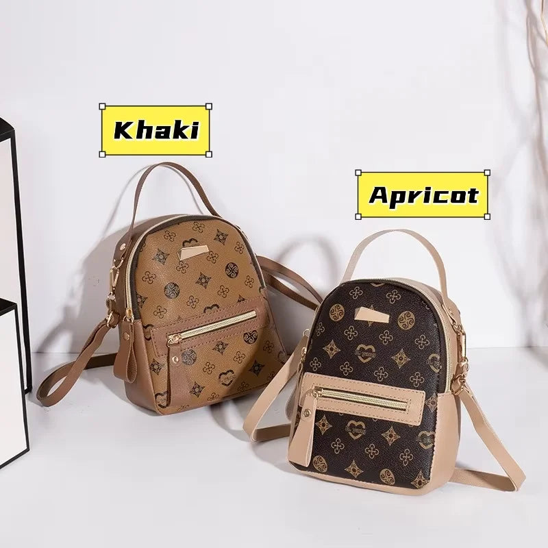 Flower backpack ladies bag fashion backpack women's bag bag women's fresh and sweet student school bag