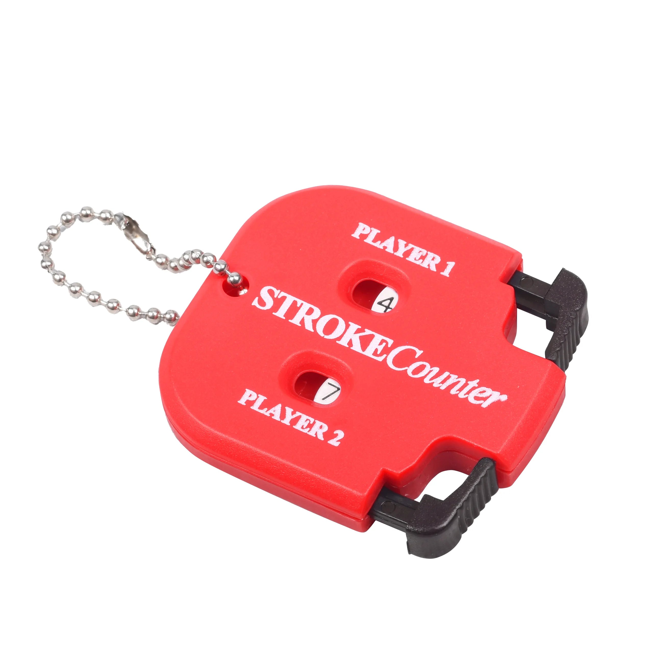 Mini Portable Golf Shot Count Putter Score Counter With Two Digits Scoring,Easy Return To Zero Golf Accessories With Key Chain