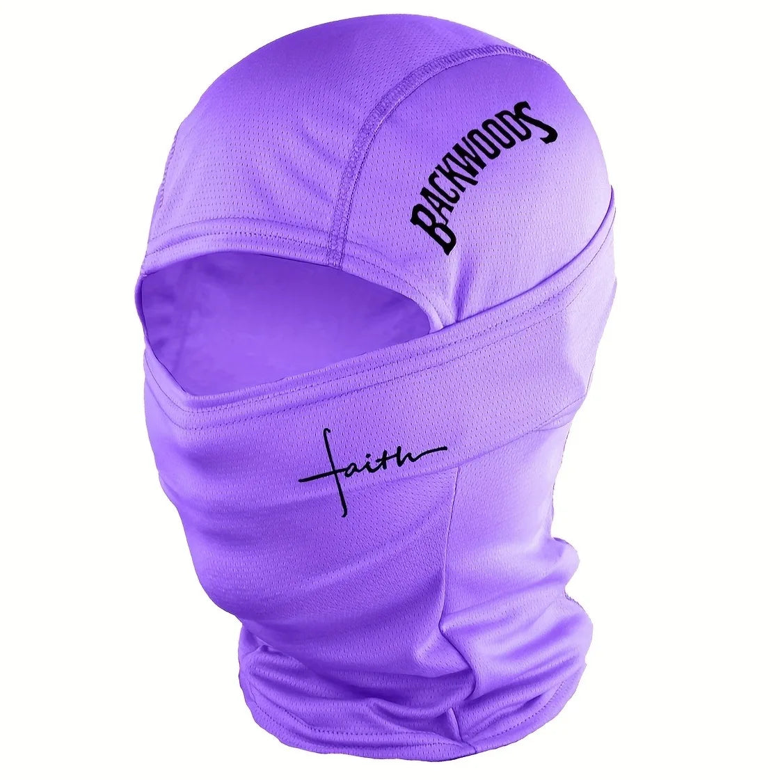 1pc/2pcs/3pcs optional - BackWOODS printed balaclava hat windproof  dustproof breathable - unisex outdoor sports full face mask