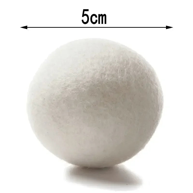 Laundry Ball Dryer Balls Clothes Dryer Balls Washing Wool Ball Softener Washing Machine Reusable Eco-Friendly Laundry Supplies
