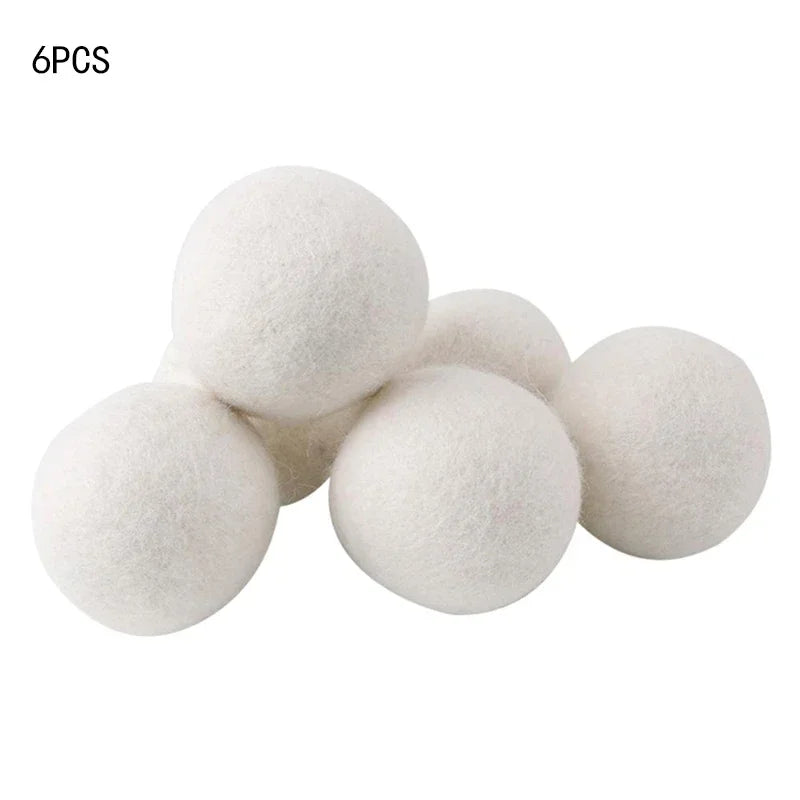 Laundry Ball Dryer Balls Clothes Dryer Balls Washing Wool Ball Softener Washing Machine Reusable Eco-Friendly Laundry Supplies