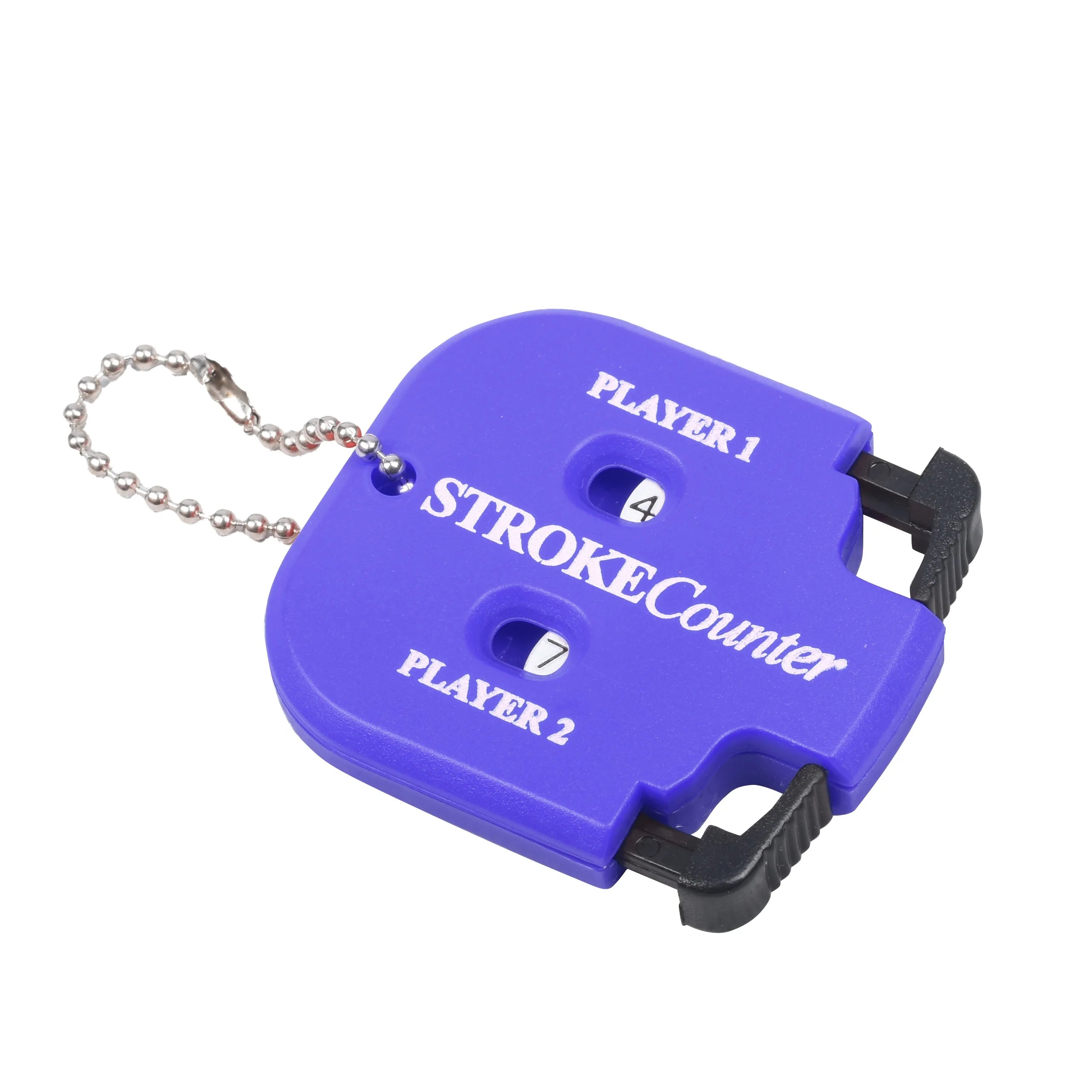 Mini Portable Golf Shot Count Putter Score Counter With Two Digits Scoring,Easy Return To Zero Golf Accessories With Key Chain