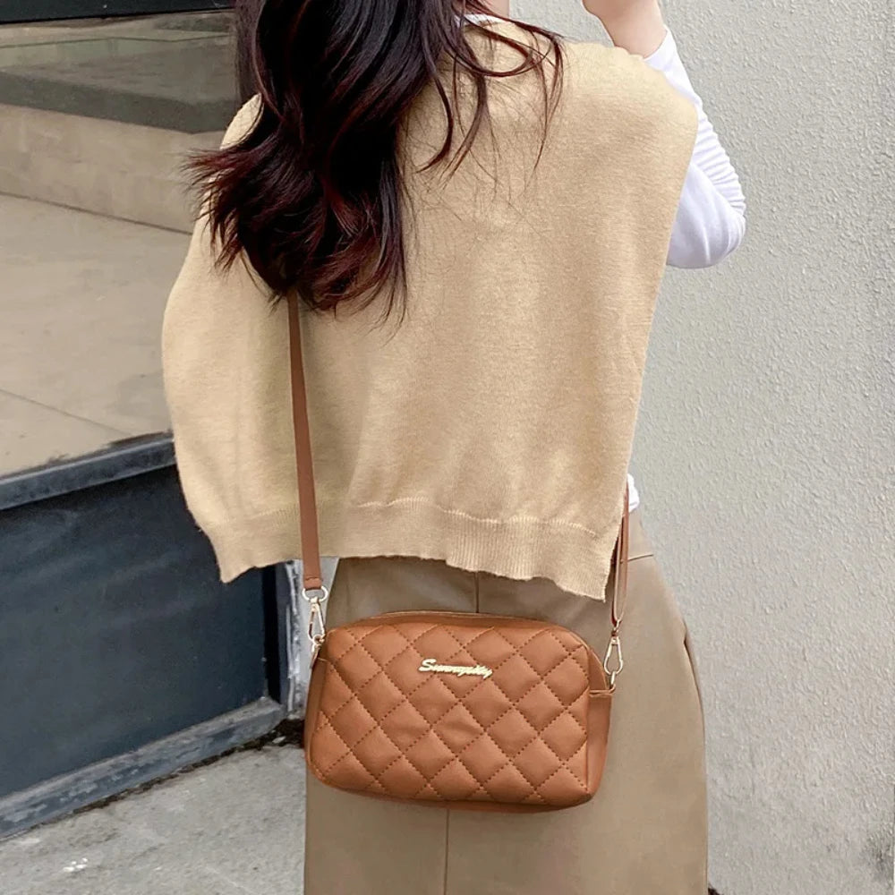Tassel Small Messenger Bag For Women Trend Linge Embroidery Camera Female Shoulder Bag Fashion Chain Ladies Crossbody Bags