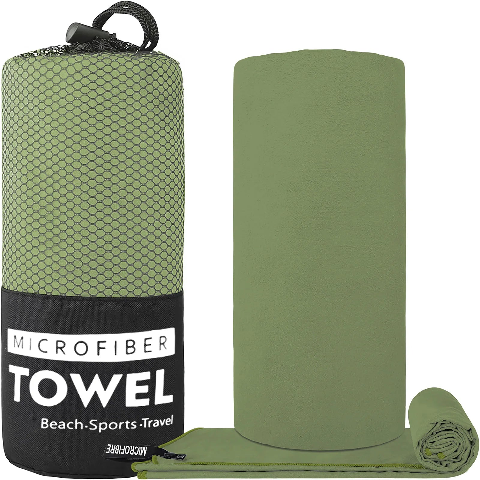 1 Pcs Microfiber Towel Sports Quick-Drying Super Absorbent Camping Towel Super Soft Lightweight Gym Swimming Yoga Beach Towel