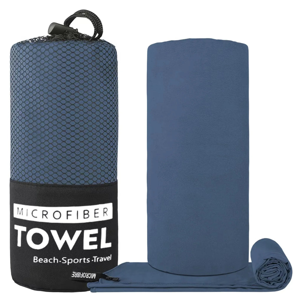 1 Pcs Microfiber Towel Sports Quick-Drying Super Absorbent Camping Towel Super Soft Lightweight Gym Swimming Yoga Beach Towel