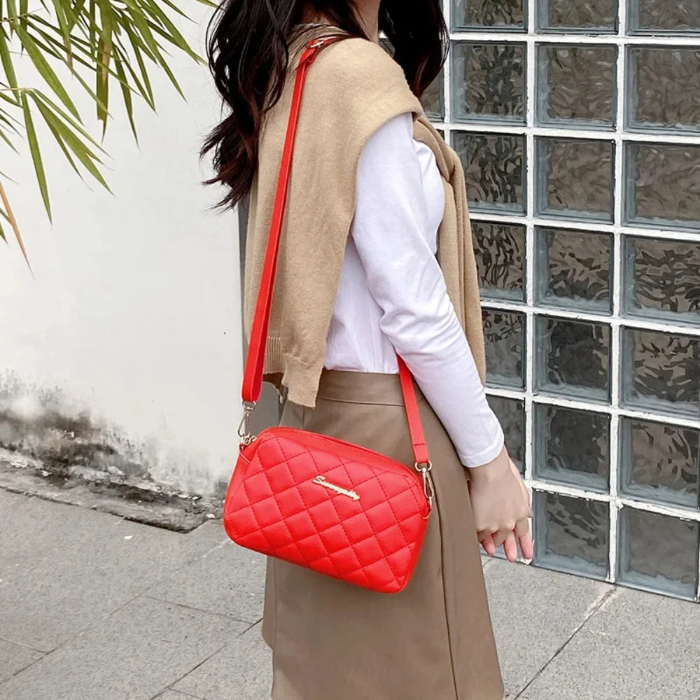 Tassel Small Messenger Bag For Women Trend Linge Embroidery Camera Female Shoulder Bag Fashion Chain Ladies Crossbody Bags