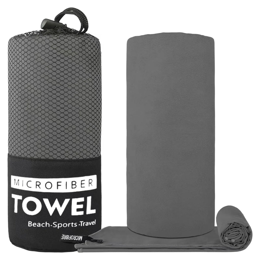 1 Pcs Microfiber Towel Sports Quick-Drying Super Absorbent Camping Towel Super Soft Lightweight Gym Swimming Yoga Beach Towel