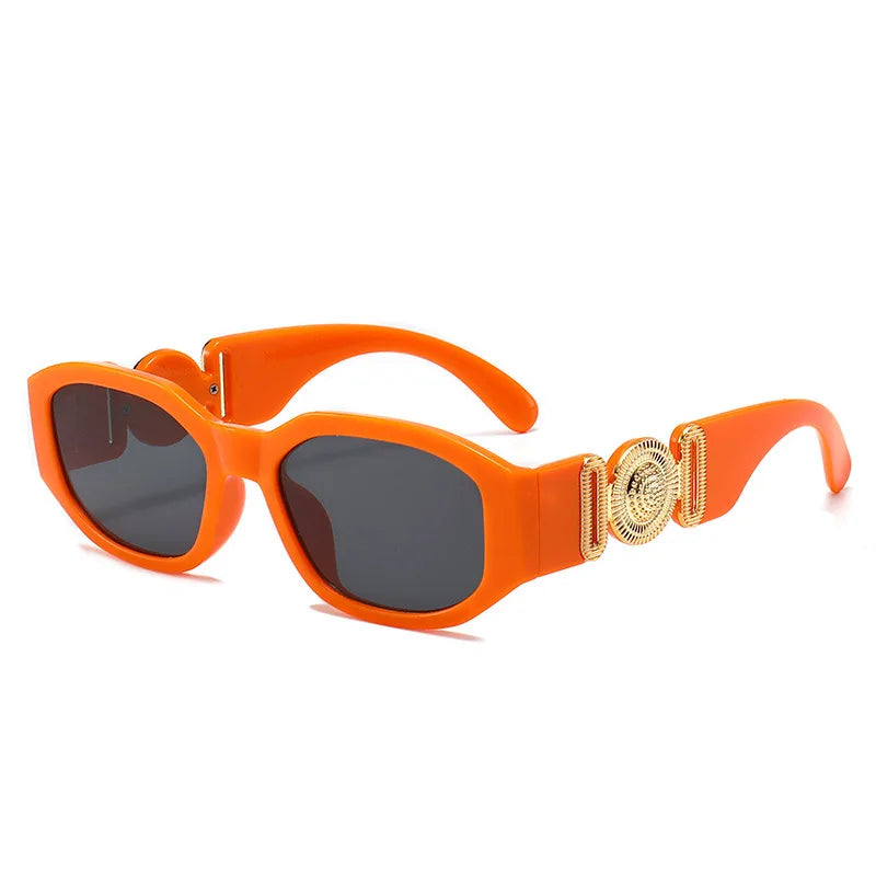 New Fashion Irregular Sunglasses Vintage Men Women Personlity Small Frame Shades Sun Glasses Latest Popular UV400