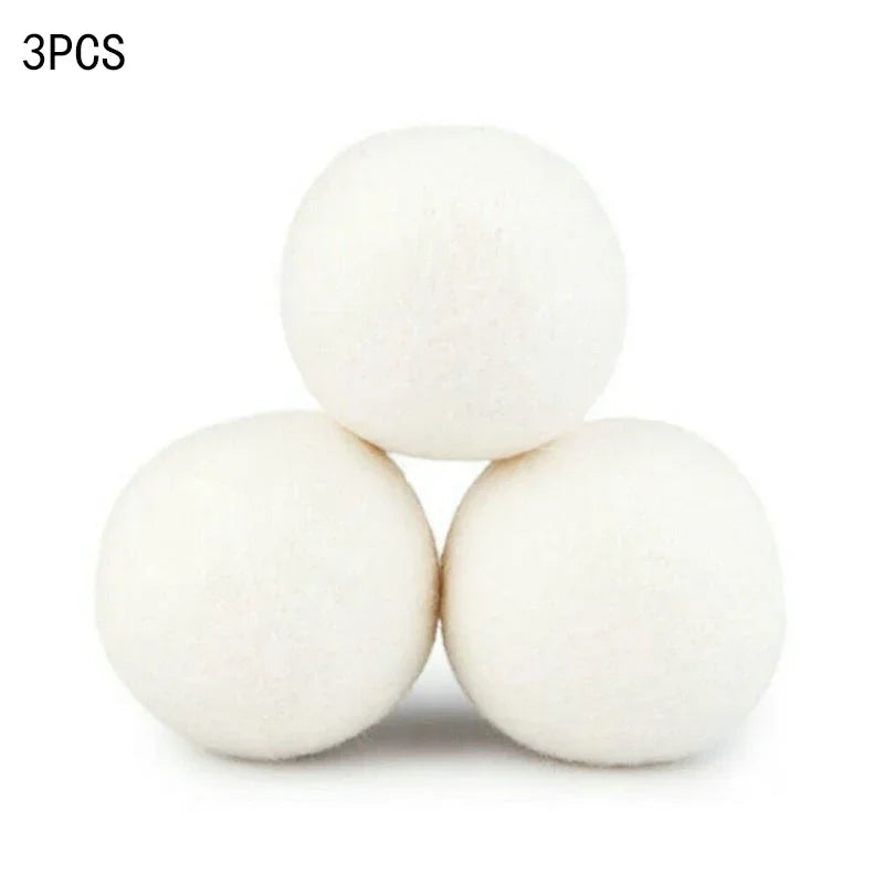 Laundry Ball Dryer Balls Clothes Dryer Balls Washing Wool Ball Softener Washing Machine Reusable Eco-Friendly Laundry Supplies